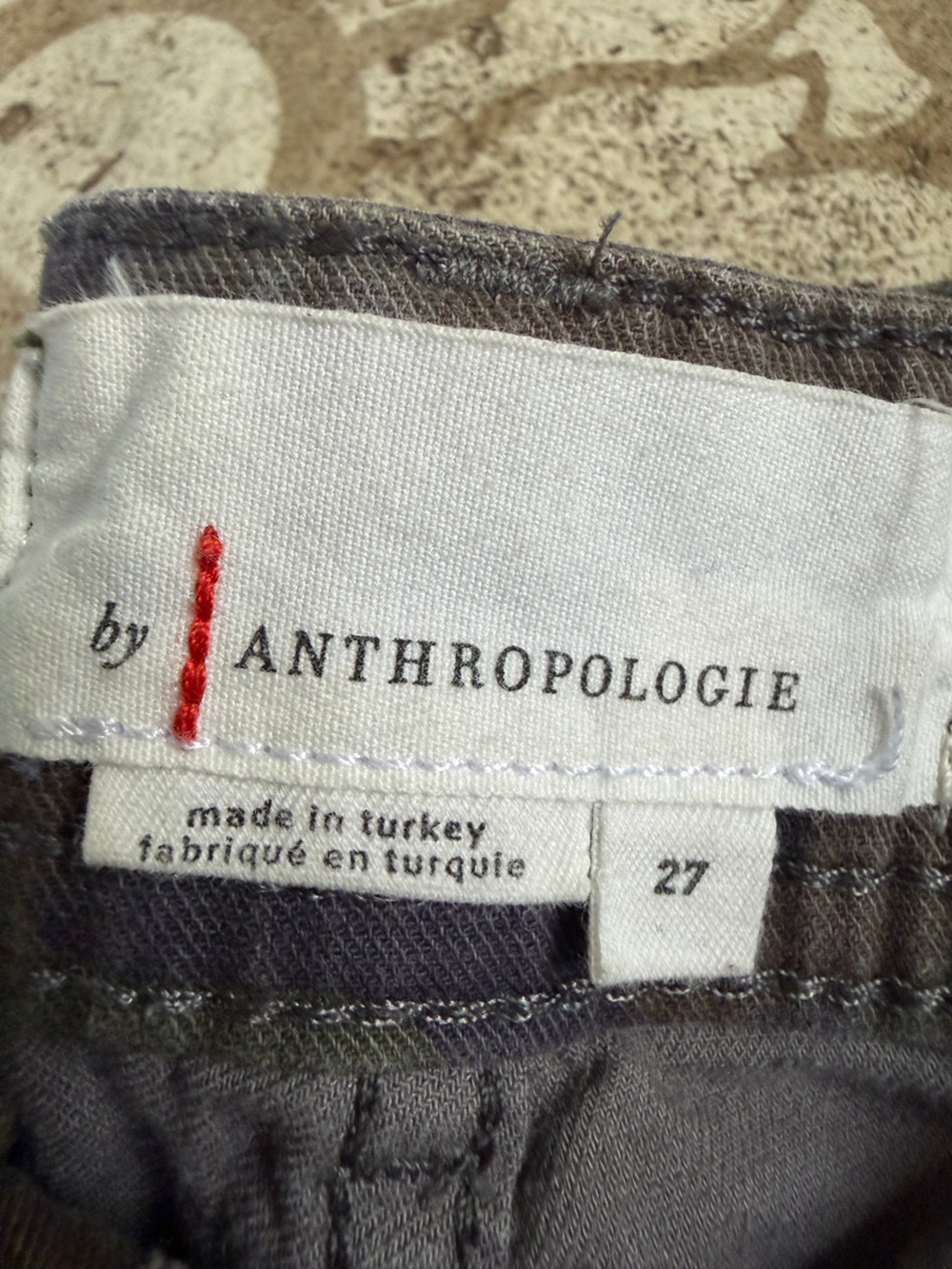 Anthropologie Camo Button-Front Women’s Shorts Sz 27 - Picture 4 of 7